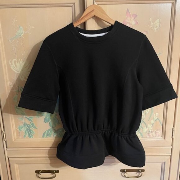 Lululemon Inkwell Peplum Pullover Top Fits Small - Picture 2 of 4